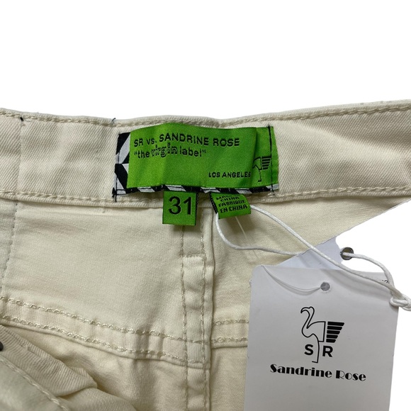 Sandrine Rose size 31 Free People High Waisted Flare Jeans Alpes - Picture 2 of 12